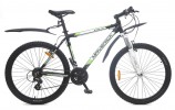 Велосипед MAVERICK 26' хардтейл, рама алюминий, ATICA 1.0 матово серый-черный, 21 ск.
